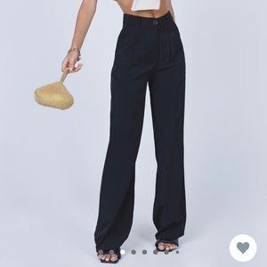 Princess Polly Kacey Pants - Black